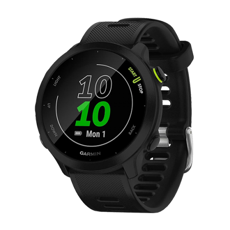 Watch Garmin Forerunner 55 GPS 26mm Black Band - Black Watch Garmin Forerunner 55 GPS 26mm Black Band - Black
