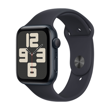 Watch Apple Watch SE2 (2023) GPS 44mm Midnight Aluminium Case with Sport Band S/M - Midnight Watch Apple Watch SE2 (2023) GPS 44mm Midnight Aluminium Case with Sport Band S/M - Midnight