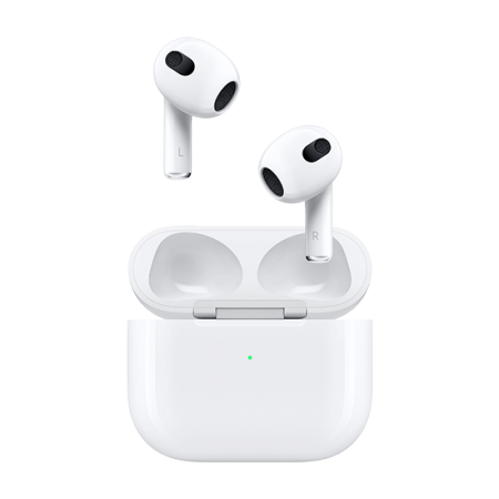 Apple AirPods 3rd Gen. with Lightning Charging Case MPNY3RU/A - White Apple AirPods 3rd Gen. with Lightning Charging Case MPNY3RU/A - White