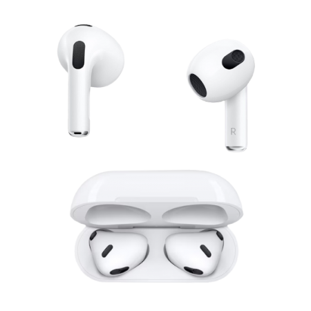 Apple AirPods 3rd Gen. with MagSafe Charging Case - White Apple AirPods 3rd Gen. with MagSafe Charging Case - White