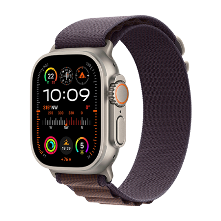 Watch Apple Watch Ultra 2 LTE 49mm Titanium Case with Alpine Loop M - Indigo Watch Apple Watch Ultra 2 LTE 49mm Titanium Case with Alpine Loop M - Indigo